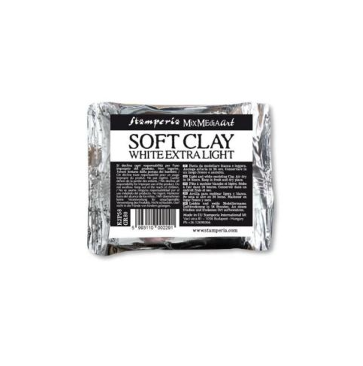 Soft Clay - White -  Stamperia