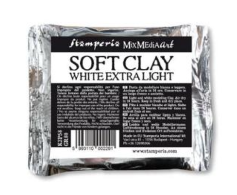 Soft Clay - White -  Stamperia