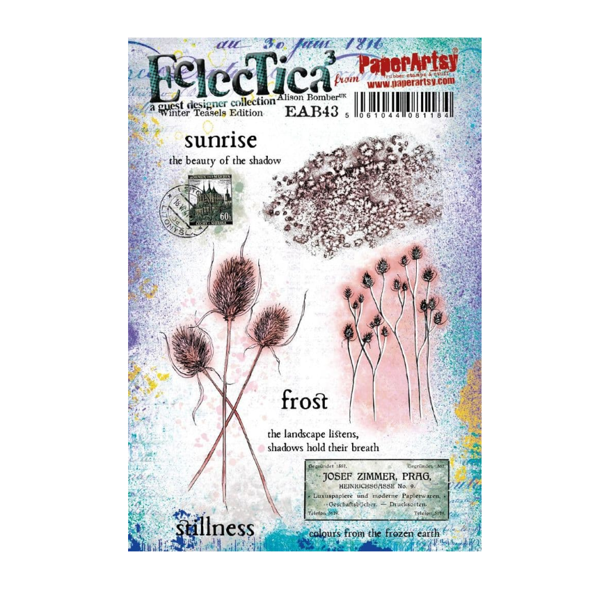 E³ Alison Bomber 43: Winter Teasels Edition (A5 set on EZ) - Paperartsy