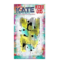 Mini Stamp 015 - Kate Crane - On EZ mount - Paperartsy