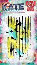 Mini Stamp 015 - Kate Crane - On EZ mount - Paperartsy