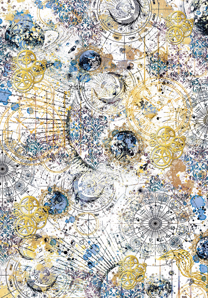 Vellum Paper A4 - Celestial - 6/Pkg - Ciao Bella