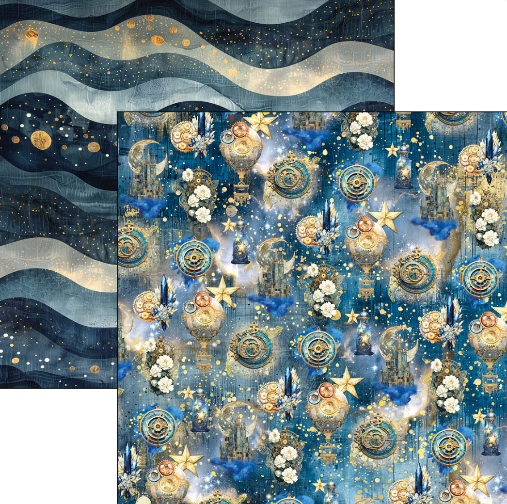 12x12 - Celestial - Paper Pad 12/Pkg - Double Sided Paper - Ciao Bella