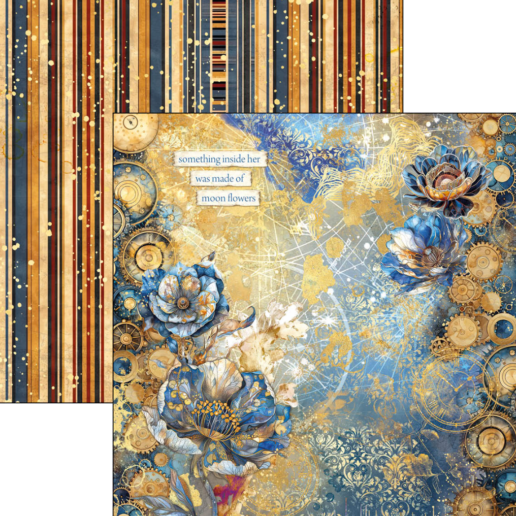 8x8 - Celestial - Paper Pad 12/Pkg - Double Sided Paper - Ciao Bella