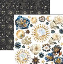 6x6 - Celestial - Fussy Cut Pad 24/Pkg - Double Sided Paper - Ciao Bella