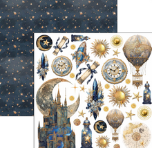 6x6 - Celestial - Fussy Cut Pad 24/Pkg - Double Sided Paper - Ciao Bella