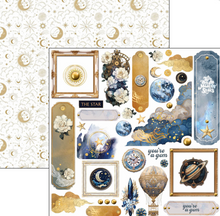 6x6 - Celestial - Fussy Cut Pad 24/Pkg - Double Sided Paper - Ciao Bella