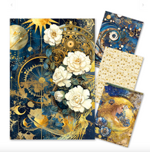 Rice Paper Mixed A4  - Celestial - 4/Pkg - Ciao Bella