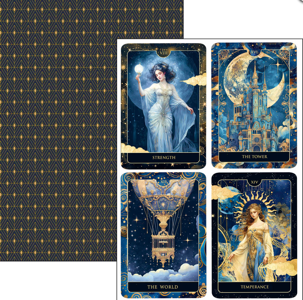 Creative Pad A4 - Celestial 9/Pkg - Double Sided Paper - Ciao Bella