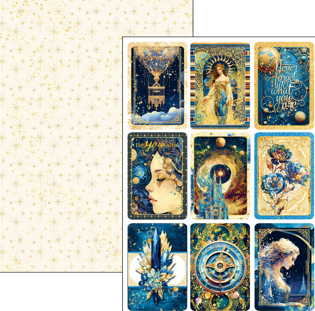 Creative Pad A4 - Celestial 9/Pkg - Double Sided Paper - Ciao Bella