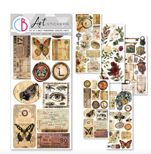 Art Stickers Cabinet Of Curiosities - 5/Pkg - Ciao Bella