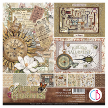 8x8 - Cabinet of Curiosities - Double Sided Paper - 12/Pkg - Ciao Bella