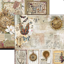 8x8 - Cabinet of Curiosities - Double Sided Paper - 12/Pkg - Ciao Bella