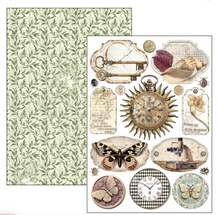 Creative Pad A4 - Cabinet of Curiosities - Double Sided Paper - 9/Pkg- Ciao Bella