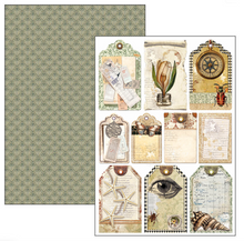 Creative Pad A4 - Cabinet of Curiosities - Double Sided Paper - 9/Pkg- Ciao Bella
