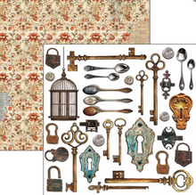 6x6 - Cabinet of Curiosities - Double Sided Paper - 24/Pkg - Ciao Bella