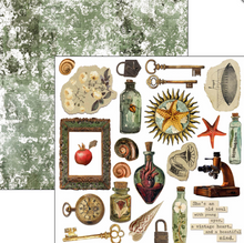 6x6 - Cabinet of Curiosities - Double Sided Paper - 24/Pkg - Ciao Bella