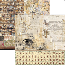 12x12 Patterns Pad - Cabinet of Curiosities - Double Sided Paper - 8/Pkg - Ciao Bella