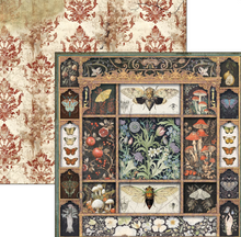 12x12 Patterns Pad - Cabinet of Curiosities - Double Sided Paper - 8/Pkg - Ciao Bella