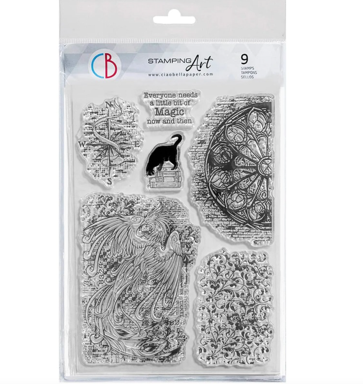 6x8 - Clear Stamp Set - Enchantments - Ciao Bella