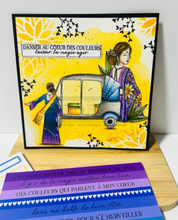 Stencil - KALEIDOSCOPE - Chou and Flowers