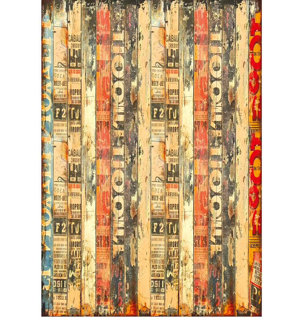 A4 Rice Paper Set - Journey Ahead - 4/Pkg - Ciao Bella