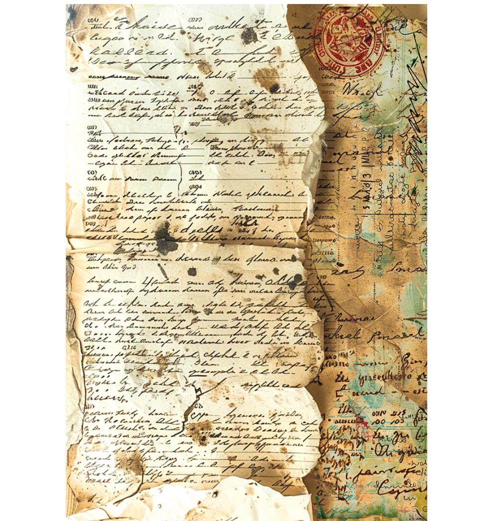 A4 Rice Paper Set - Journey Ahead - 4/Pkg - Ciao Bella