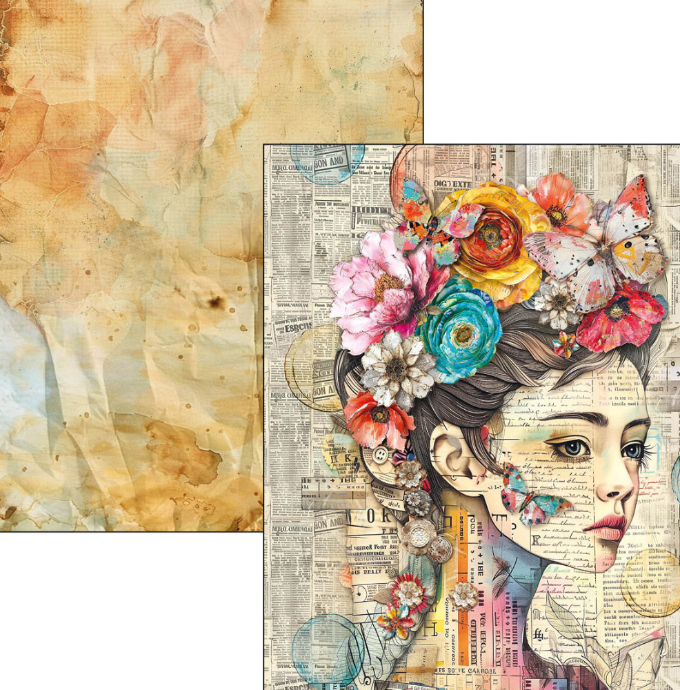 A4 Maxi Mixed Media Book - Quintessential - 50 Double Pages - Ciao Bella