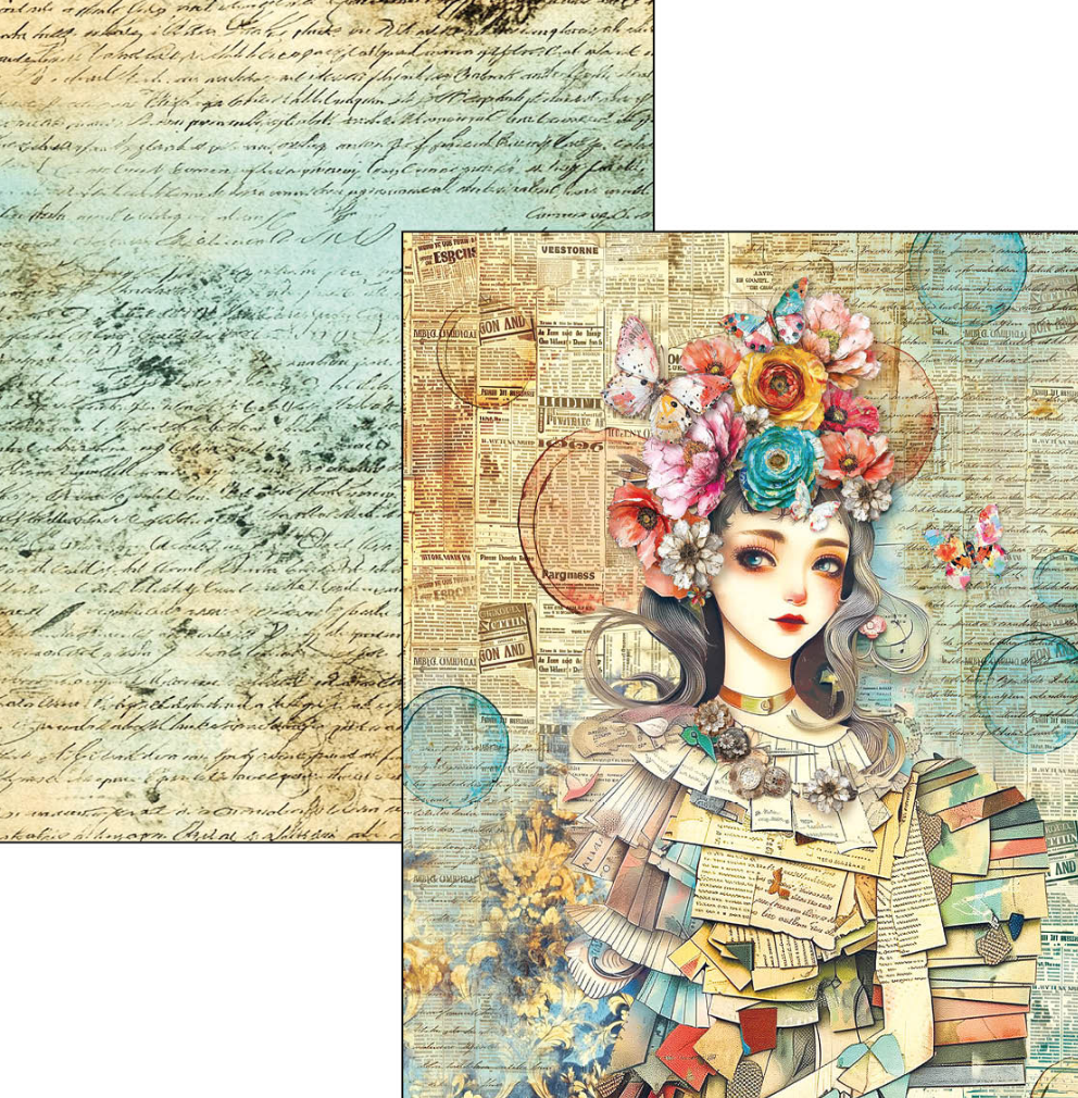 A4 Maxi Mixed Media Book - Quintessential - 50 Double Pages - Ciao Bella