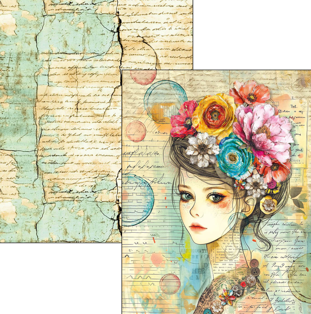 A4 Maxi Mixed Media Book - Quintessential - 50 Double Pages - Ciao Bella