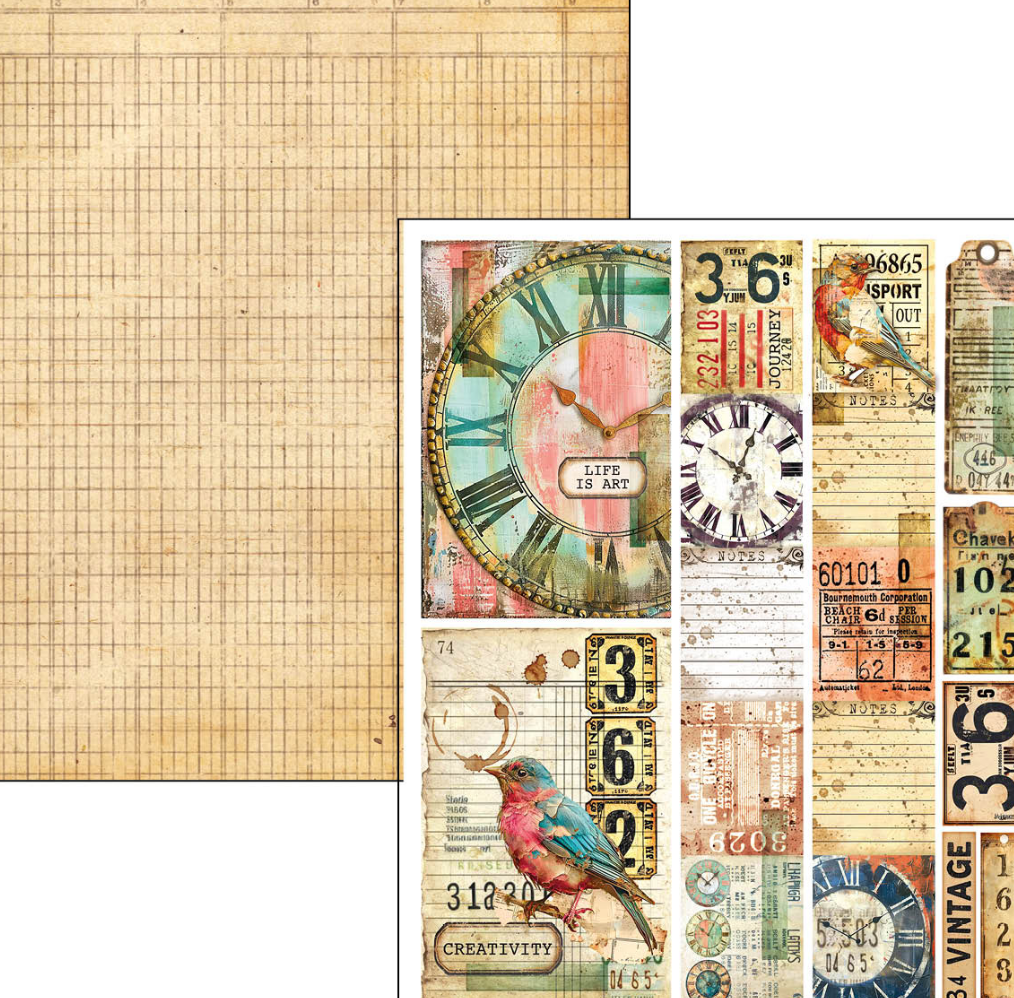 A4 Maxi Mixed Media Book - Quintessential - 50 Double Pages - Ciao Bella