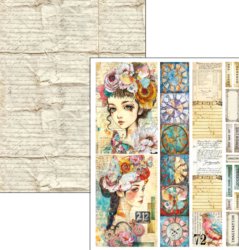 A4 Maxi Mixed Media Book - Quintessential - 50 Double Pages - Ciao Bella