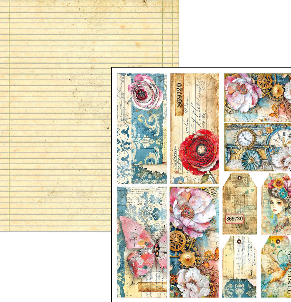 A4 Maxi Mixed Media Book - Quintessential - 50 Double Pages - Ciao Bella