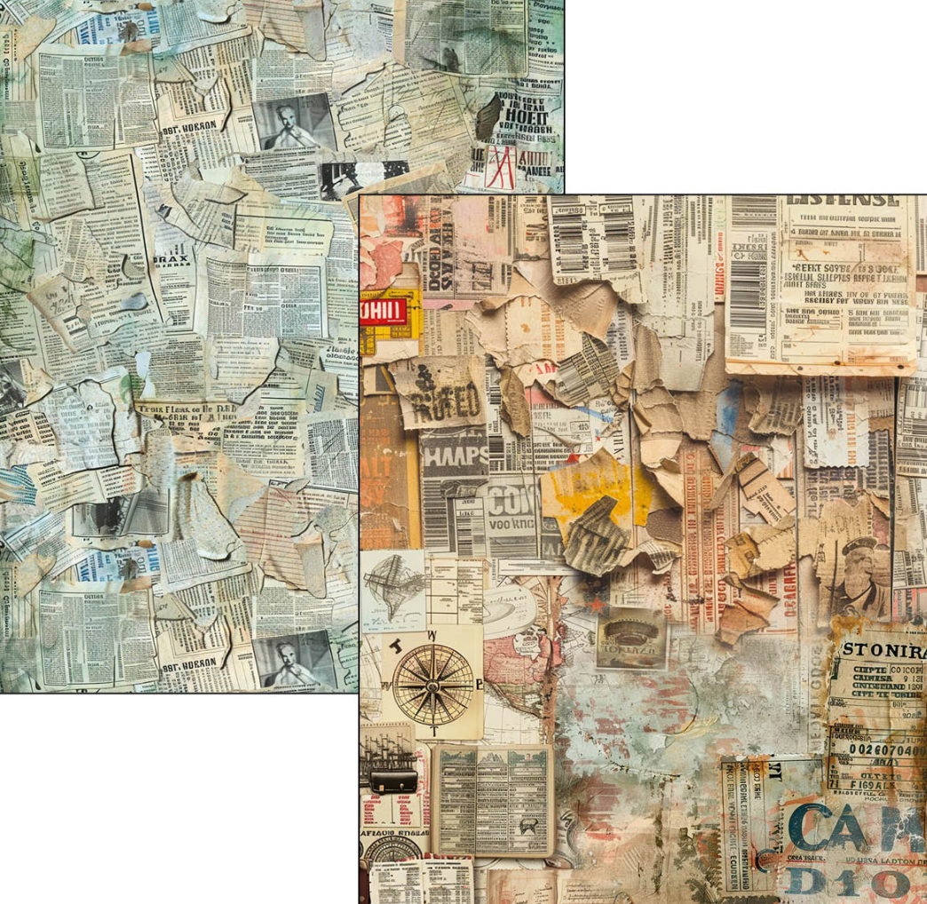 A4 Maxi Mixed Media Book - Journey Ahead - 50 Double Pages - Ciao Bella