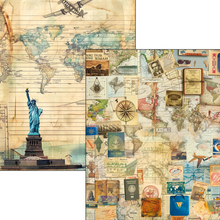 A4 Maxi Mixed Media Book - Journey Ahead - 50 Double Pages - Ciao Bella