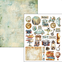 A4 Maxi Mixed Media Book - Journey Ahead - 50 Double Pages - Ciao Bella