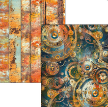 A4 Maxi Mixed Media Book - Past Time - 50 Double Pages - Ciao Bella