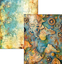 A4 Maxi Mixed Media Book - Past Time - 50 Double Pages - Ciao Bella