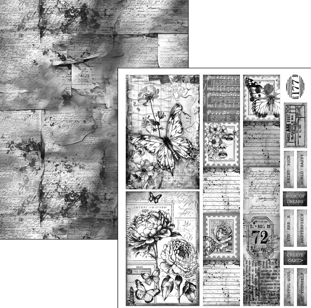 A4 Maxi Mixed Media Book - Meaningful Memories - 50 Double Pages - Ciao Bella