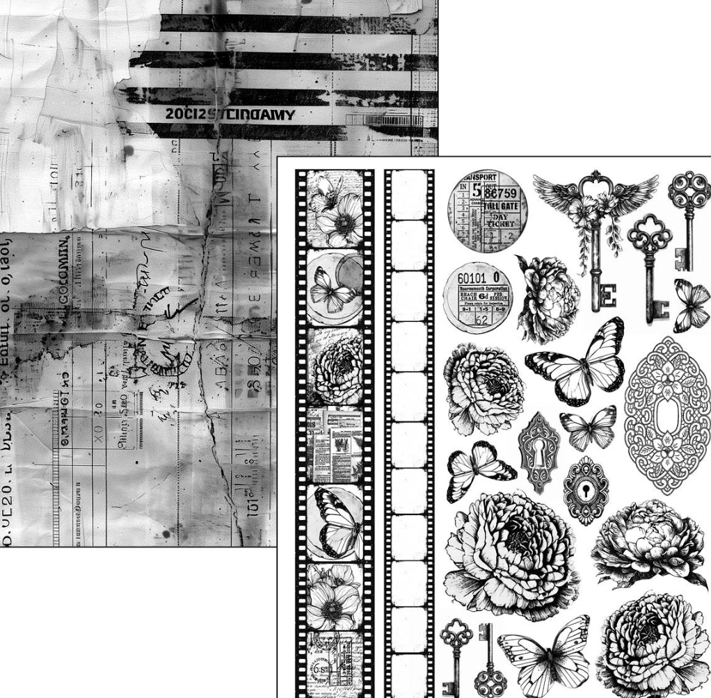 A4 Maxi Mixed Media Book - Meaningful Memories - 50 Double Pages - Ciao Bella