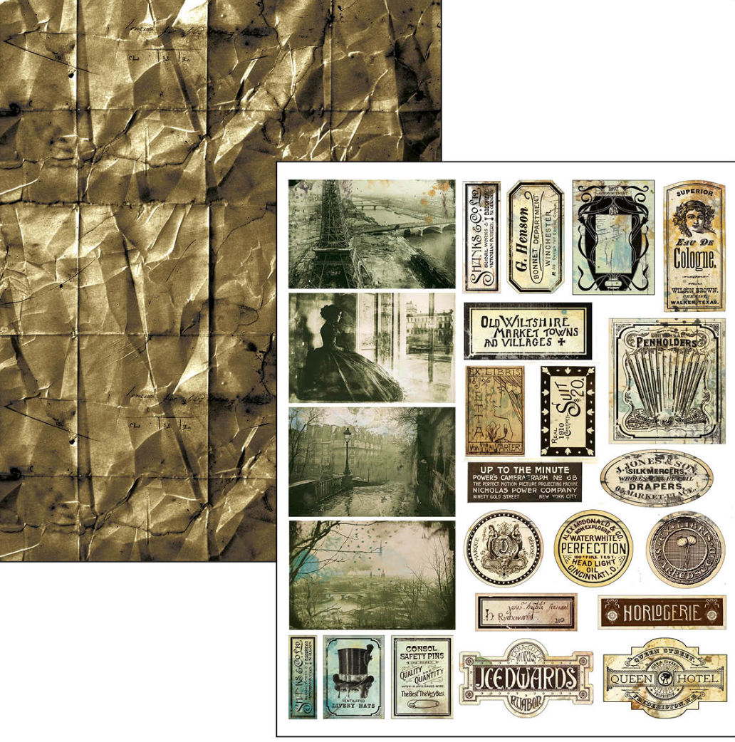 A4 Maxi Mixed Media Book - Time Capsule - 50 Double Pages - Ciao Bella