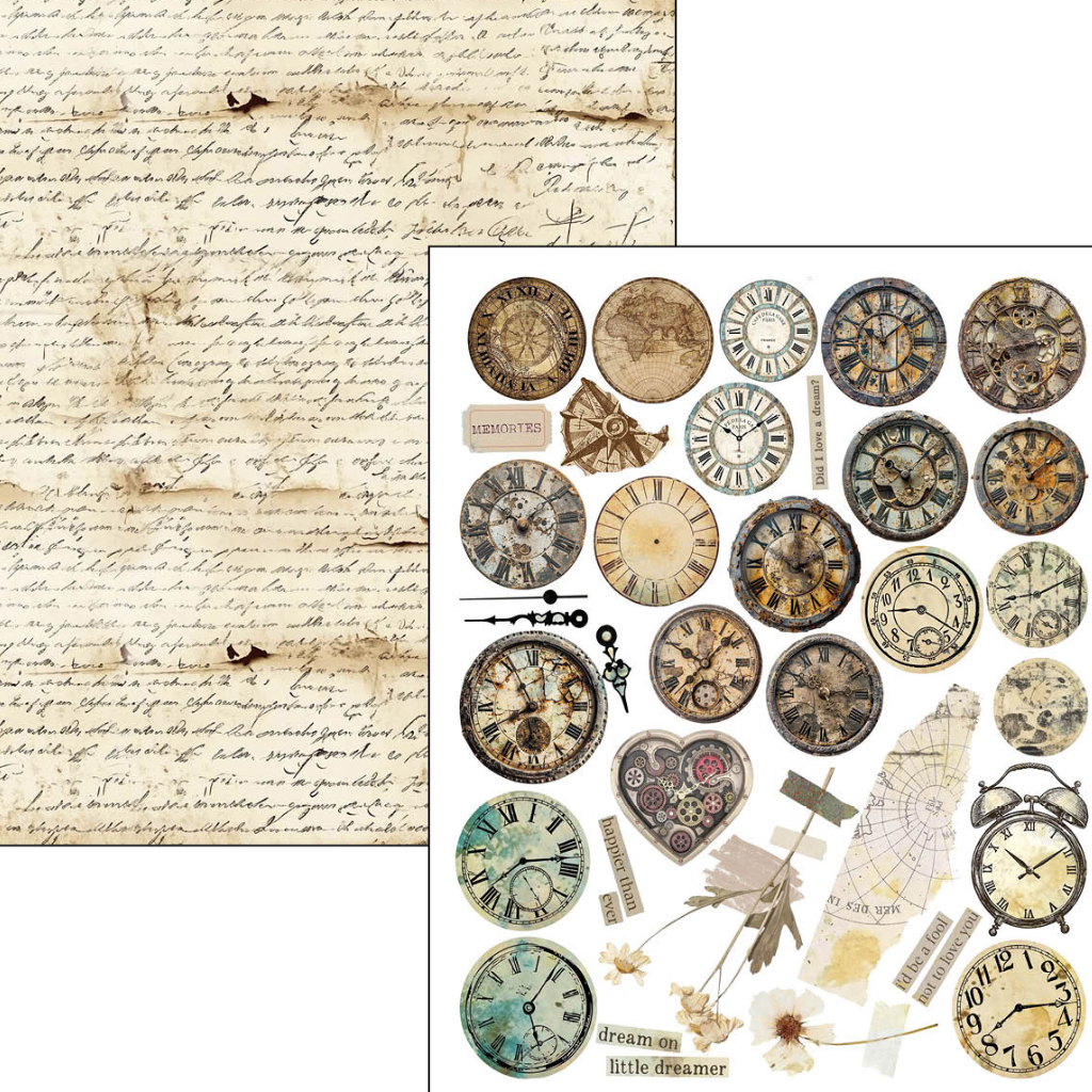A4 Maxi Mixed Media Book - Time Capsule - 50 Double Pages - Ciao Bella