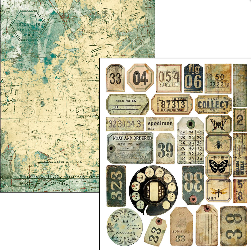 A4 Maxi Mixed Media Book - Time Capsule - 50 Double Pages - Ciao Bella