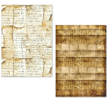 A5 Tissue Paper Set - 24 Sheets - Vintage Manuscript - Ciao Bella