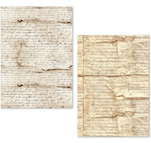 A5 Tissue Paper Set - 24 Sheets - Vintage Manuscript - Ciao Bella