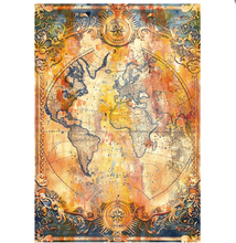 A4 Rice Paper Set - Past Time - 4/Pkg - Ciao Bella