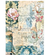 A4 Rice Paper Set - Quintessential - 4/Pkg - Ciao Bella