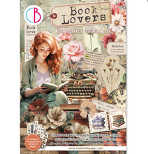 A4 Ephemera Book - Book Lovers - 32/Pkg - Ciao Bella