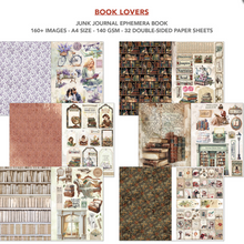 A4 Ephemera Book - Book Lovers - 32/Pkg - Ciao Bella