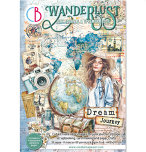 A4 Ephemera Book - Wanderlust - 32/Pkg - Ciao Bella